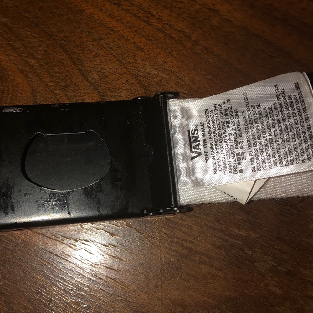 Vans belt short